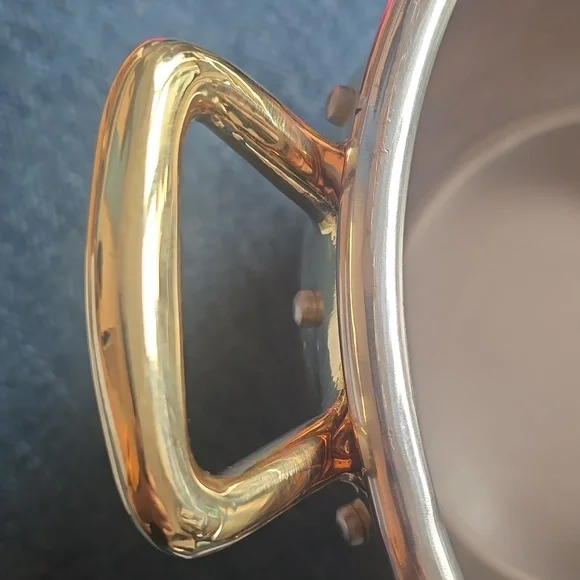 Ruffoni Historia Hammered Copper Stockpot with Pineapple Knob, 7 1/2-Qt - Picture 11 of 16